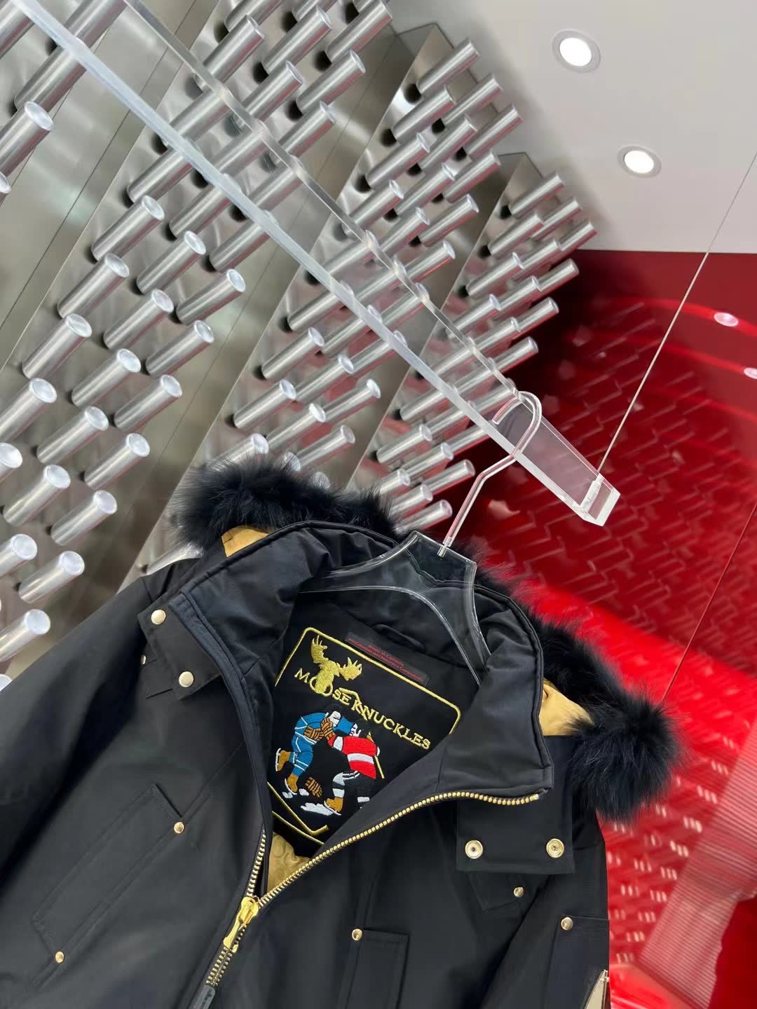 Moose Knuckles Stag Lake Bomber Jacket